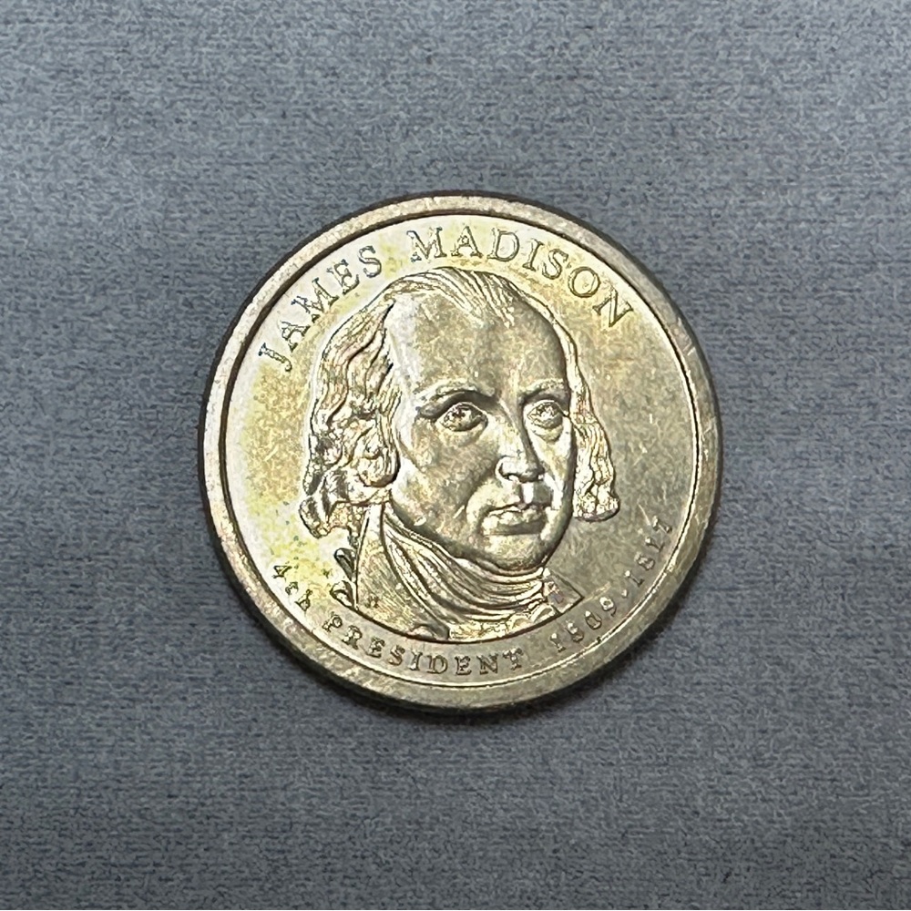 James Madison Commemorative Coin